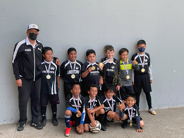 2022 U8/9B Champions: 2nd Grade Jamestown Leones